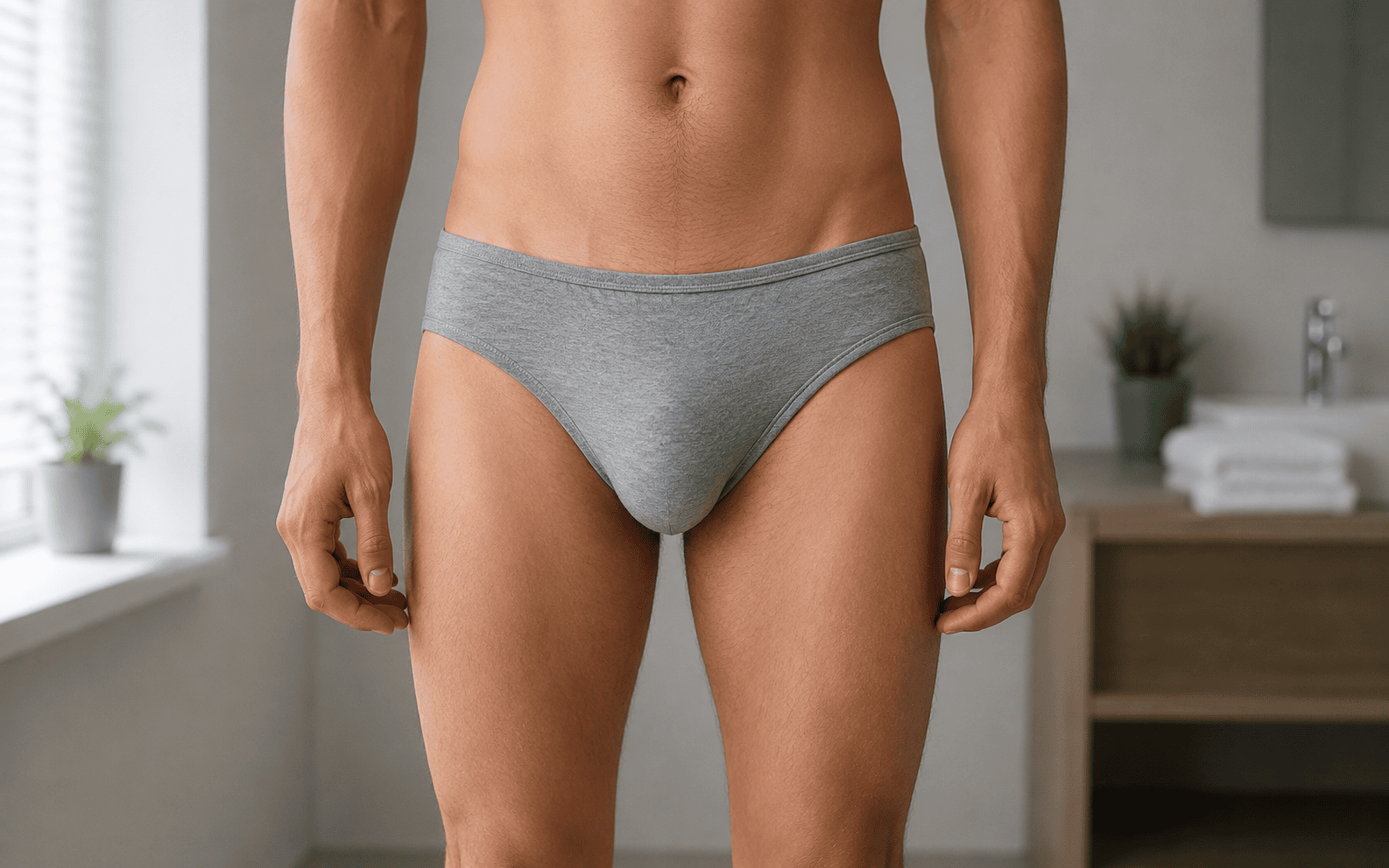 After hair restoration treatment